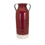 Vermont Large Vase with Metal Handles