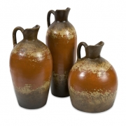 Ramos Terracotta Pitchers - Set of 3