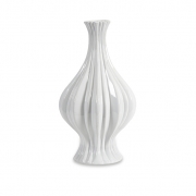 Carlson White Vase- Large