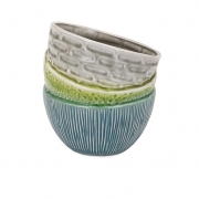 Stacked Bowl Planter