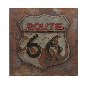 Route 66 Dimensional Metal Art