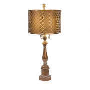 Savannah Table Lamp with Metal Shade