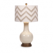 Hardy Chevron Shade Table Lamp