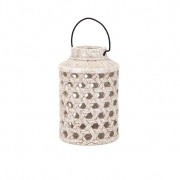 Verandah Small Cutout Ceramic Lantern
