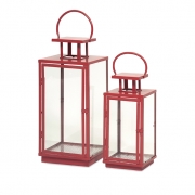 Essentials Melon Sorbet Lanterns - Set of 2