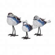 Chirp Bird Statuaries - Set of 3