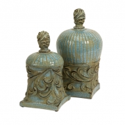 Rios Lidded Boxes - Set of 2