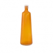 Cradience Small Orange Glass Vase