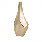 Sienna Large Gold Vase