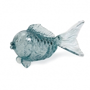 Pisces Glass Fish Tabletop Statuary