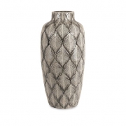 Feathered Oversize Vase