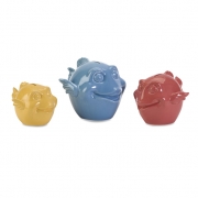 Aquila Ceramic Fish Saving Bank - Set of 3
