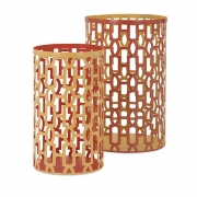 Essentials Energetic Metal Lanterns - Set of 2