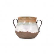 Morrison Short Pot with Metal Handles
