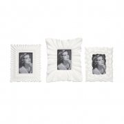 Weber White High Gloss Frames - Set of 3