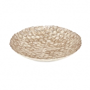 Gold Hex Glass Bowl