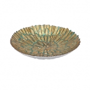 Bali Gold Glass Bowl