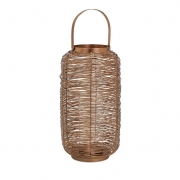 Harper Large Copper Painted Lantern