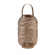 Harper Small Copper Painted Lantern