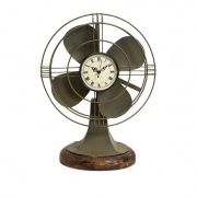 Thatcher Vintage Fan Clock