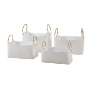 Amelia Magazine Baskets - Set of 4