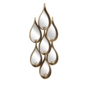 Calypso Wall Mirror Candleholder