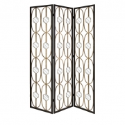 Hexicomb 3 Panel Floor Screen