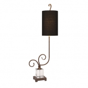Electra Crystal And Metal Buffet Lamp
