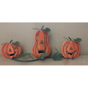 Trio of Pumpkins Votive Holder