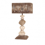 Brook Wood and Metal Table Lamp