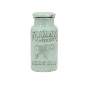 Farmers Market Small Lidded Jar