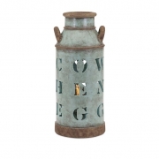Urban Farm Cutout Ceramic Lamp