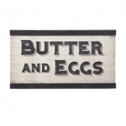 Ella Elaine Butter & Eggs Wall Décor