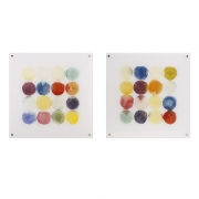 Transference Acrylic Floating Wall Art - Ast 2