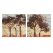 Kaleidoscope Trees Acrylic Floating Wall Art - Ast 2