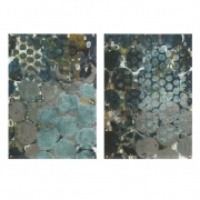 Callais Acrylic Floating Wall Art - Ast 2