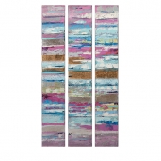 Fascination Triptych Oil Painting