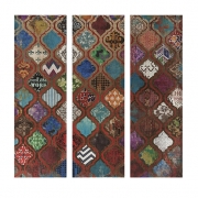 Mcbride Geometric Triptych Art - Ast 3