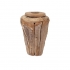 View Kanza Small Puzzle Teak Wood Vase