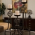CKI Mesh Metal Sphere Candleholders - Set of 3 alternate image