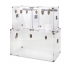 Preston Acrylic Coffee Table and Accent Trunks - Set of 3  alternate image