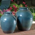 Harrisburg  Small Vase with Metal Handles alternate image