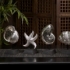 Decorative Silver Shells - Set of 4 alternate image