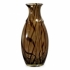 View Medium Brown Swirl Vase