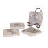 Beth Kushnick World Map Coasters with Caddy  alternate image