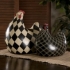 Herrick Black and White Chickens - Set of 2 alternate image