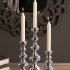 Chesire Aluminum Taper Candleholders - Set of 3 alternate image