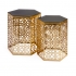Nikki Chu Lancaster Gold Mirror Tables - Set of 2  alternate image