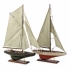 Antiqued Sailing Vessels - Set of 2  alternate image