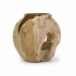View Macaque Teakwood Round Vase
